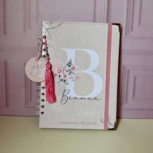 Caderneta de Vacinação - Alfabeto - Menina